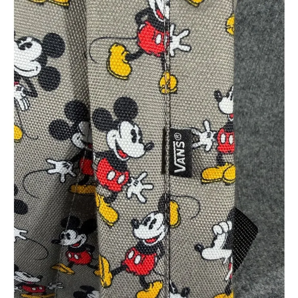 Disney x Vans Mickey Mouse Backpack Gray Allover Print